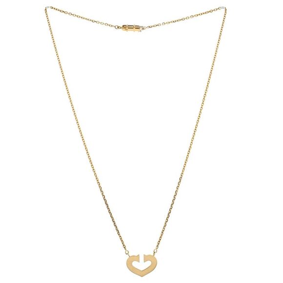 Cartier C Heart de Cartier Pendant Necklace 18K Yellow Gold - - Picture 2 of 3